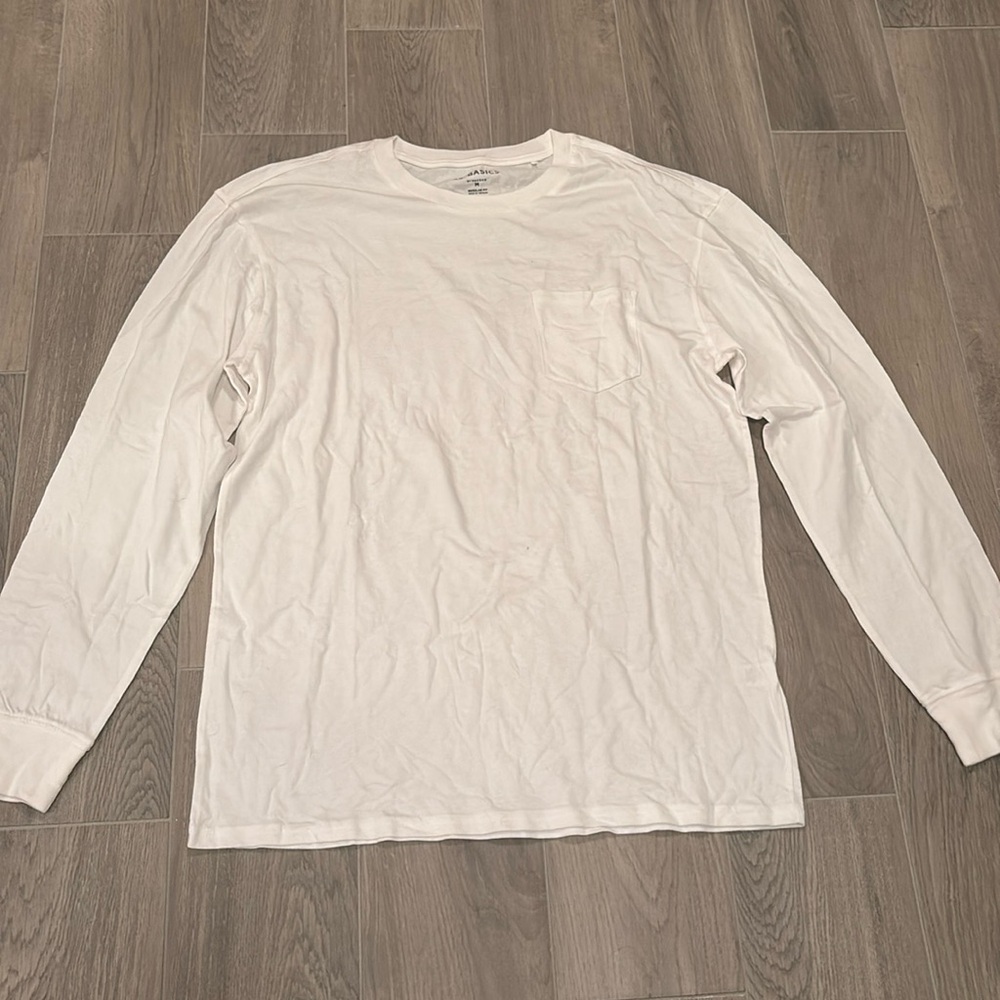 PS/Basic PacSun Men’s White Long Sleeve Size M
